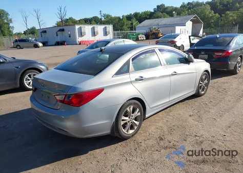 2012 Hyundai Sonata Limited z USA, uszkodzony, nr VIN 5NPEC4ACXCH349719